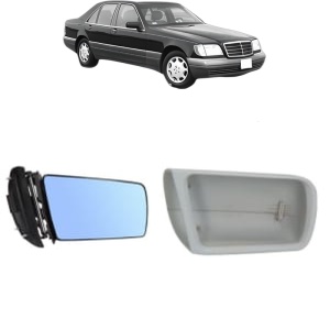 Oglinda Dreapta MERCEDES-BENZ S-CLASS (W140) din 1991 - 1998, Auto, Reglaj electric, Completa - Img 2