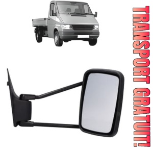 Oglinda Dreapta MERCEDES-BENZ SPRINTER 2-t Platform/Chassis (B901, B902) din 1995 - 2006, Auto, Reglaj manual, Completa