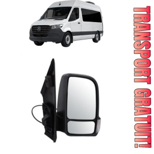 Oglinda Dreapta MERCEDES-BENZ SPRINTER 3,5-t Tourer Bus (B907) din 2018 - 2021, Auto, Reglaj manual, Completa
