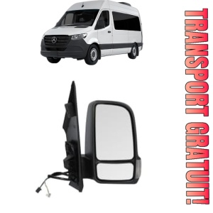 Oglinda Dreapta MERCEDES-BENZ SPRINTER 3,5-t Tourer Bus (B907) din 2018 - 2021, Auto, Reglaj electric, Completa