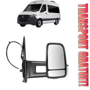 Oglinda Dreapta MERCEDES-BENZ SPRINTER 3,5-t Tourer Bus (B907) din 2018 - 2021, Auto, Reglaj electric, Completa