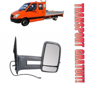 Oglinda Dreapta MERCEDES-BENZ SPRINTER 3-t Platform/Chassis (B910, B907) din 2018 - 2021, Auto, Reglaj manual, Completa