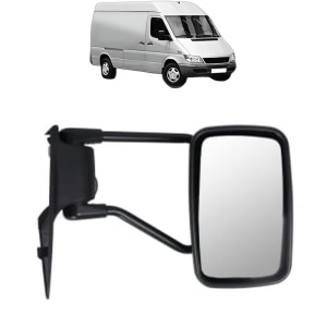 Oglinda Dreapta MERCEDES-BENZ SPRINTER 3-t Van (B903) din 1995 - 2006, Auto, Reglaj manual, Completa - Img 2