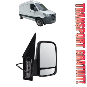 Oglinda Dreapta MERCEDES-BENZ SPRINTER 3-t Van (B910) din 2018 - 2025, Auto, Reglaj manual, Completa