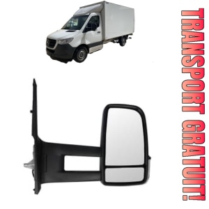 Oglinda Dreapta MERCEDES-BENZ SPRINTER 5-t Platform/Chassis (B907) din 2018 - 2022, Auto, Reglaj manual, Completa