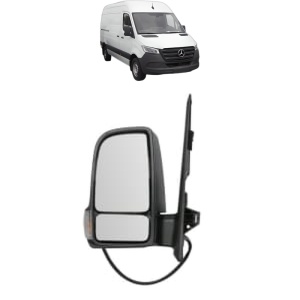 Oglinda Dreapta MERCEDES-BENZ SPRINTER 5-t Van (B907) din 2018 - 2021, Auto, Reglaj electric, Completa - Img 2
