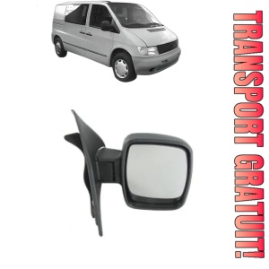 Oglinda Dreapta MERCEDES-BENZ VITO Bus (W638) din 1996 - 2003, Auto, Reglaj manual, Completa