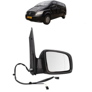 Oglinda Dreapta MERCEDES-BENZ VITO / MIXTO Van (W639) din 2003 - 2014, Auto, Reglaj electric, Completa - Img 2