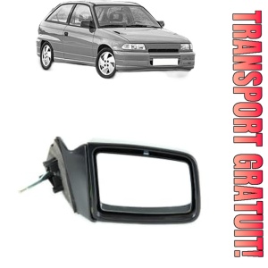 Oglinda Dreapta OPEL ASTRA F Hatchback (T92) din 1991 - 1998, Auto, Reglaj mecanic, Completa