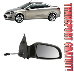 Oglinda Dreapta OPEL ASTRA H TwinTop (A04) din 2005 - 2010, Auto, Reglaj mecanic, Completa