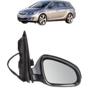 Oglinda Dreapta OPEL ASTRA J Sports Tourer (P10) din 2010 - 2015, Auto, Reglaj electric, Completa - Img 2
