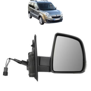 Oglinda Dreapta OPEL COMBO Tour (X12) din 2012 - 2016, Auto, Reglaj mecanic, Completa - Img 2