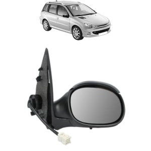 Oglinda Dreapta PEUGEOT 206 SW (2E/K) din 2002 - 2008, Auto, Reglaj electric, Completa - Img 2