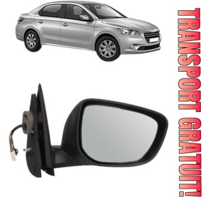 Oglinda Dreapta PEUGEOT 301 din 2012 - 2018, Auto, Reglaj electric, Completa