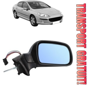 Oglinda Dreapta PEUGEOT 407 (6D_) din 2004 - 2011, Auto, Reglaj electric, Completa