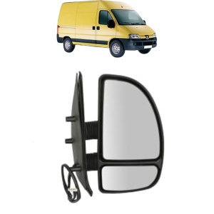 Oglinda Dreapta PEUGEOT BOXER Bus (244, Z_) din 2001 - 2006, Auto, Reglaj electric, Completa - Img 2