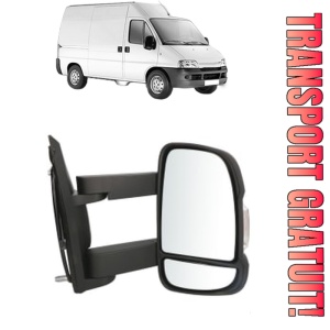 Oglinda Dreapta PEUGEOT BOXER din 1994 - 2023, Auto, Reglaj electric, Completa
