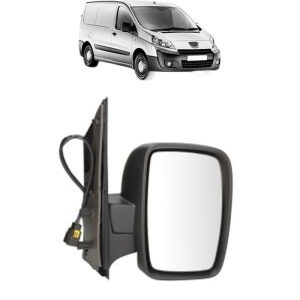 Oglinda Dreapta PEUGEOT EXPERT Van (VF3A_, VF3U_, VF3X_) din 2007 - 2016, Auto, Reglaj electric, Completa - Img 2