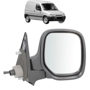 Oglinda Dreapta PEUGEOT PARTNER Box Body/MPV (5_, G_) din 1996 - 2015, Auto, Reglaj mecanic, Completa - Img 2