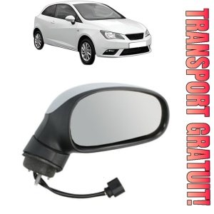 Oglinda Dreapta SEAT IBIZA IV SC (6J1, 6P5) din 2008 - 2016, Auto, Reglaj electric, Completa