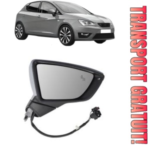 Oglinda Dreapta SEAT IBIZA V (KJ1, KJG) din 2017 - 2020, Auto, Reglaj electric, Completa