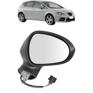 Oglinda Dreapta SEAT LEON (1P1) din 2005 - 2013, Auto, Reglaj electric, Completa - Img 2