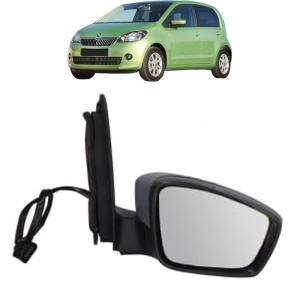 Oglinda Dreapta SKODA CITIGO (NF1) din 2011 - 2019, Auto, Reglaj electric, Completa - Img 2