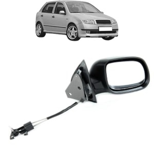 Oglinda Dreapta SKODA FABIA I (6Y2) din 1999 - 2008, Auto, Reglaj mecanic, Completa - Img 2