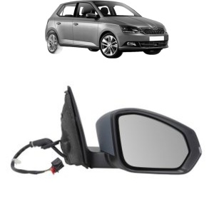 Oglinda Dreapta SKODA FABIA IV (PJ3) din 2021, Auto, Reglaj electric, Completa - Img 2