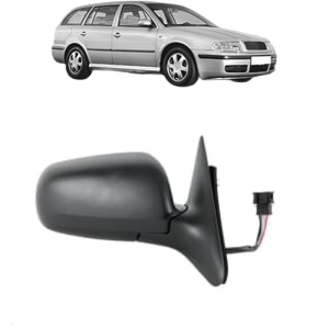 Oglinda Dreapta SKODA OCTAVIA I Combi (1U5) din 1998 - 2010, Auto, Reglaj electric, Completa - Img 2