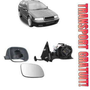Oglinda Dreapta SKODA OCTAVIA I Estate Van (1U5) din 2000 - 2010, Auto, Reglaj electric, Completa