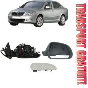 Oglinda Dreapta SKODA OCTAVIA II (1Z3) din 2004 - 2013, Auto, Reglaj electric, Completa