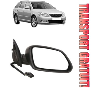 Oglinda Dreapta SKODA OCTAVIA II Combi (1Z5) din 2004 - 2013, Auto, Reglaj electric, Completa