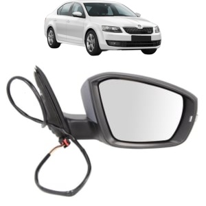Oglinda Dreapta SKODA OCTAVIA III (5E3, NL3, NR3) din 2012 - 2020, Auto, Reglaj electric, Completa - Img 2