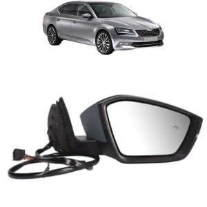 Oglinda Dreapta SKODA SUPERB III (3V3) din 2015 - 2024, Auto, Reglaj electric, Completa - Img 2