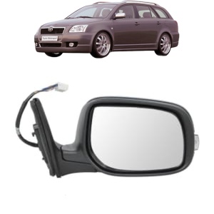 Oglinda Dreapta TOYOTA AVENSIS Estate (_T25_) din 2003 - 2008, Auto, Reglaj electric, Completa - Img 2