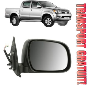 Oglinda Dreapta TOYOTA HILUX VII Pickup (_N1_, _N2_, _N3_) din 2004 - 2015, Auto, Reglaj electric, Completa