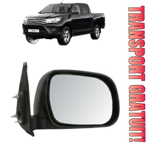 Oglinda Dreapta TOYOTA HILUX VIII Pickup (_N1_) din 2015 - 2020, Auto, Reglaj manual, Completa