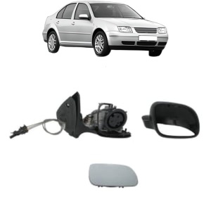 Oglinda Dreapta Volkswagen BORA I (1J2) din 1998 - 2013, Auto, Reglaj mecanic, Completa - Img 2