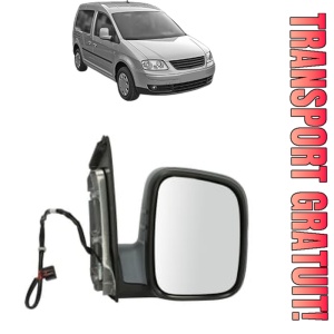 Oglinda Dreapta Volkswagen CADDY Box Body/MPV (6K9, 9E7, 9E9) din 1998 - 2009, Auto, Reglaj electric, Completa