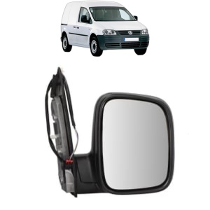 Oglinda Dreapta Volkswagen CADDY III MPV (2KB, 2KJ, 2CB, 2CJ) din 2004 - 2015, Auto, Reglaj electric, Completa - Img 2