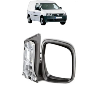 Oglinda Dreapta Volkswagen CADDY III MPV (2KB, 2KJ, 2CB, 2CJ) din 2004 - 2015, Auto, Reglaj manual, Completa - Img 2