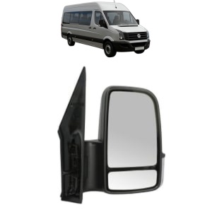 Oglinda Dreapta Volkswagen CRAFTER 30-35 Bus (2E_) din 2006 - 2016, Auto, Reglaj electric, Completa - Img 2