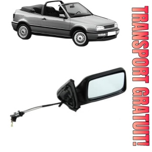 Oglinda Dreapta Volkswagen GOLF III Cabriolet (1E7) din 1993 - 1998, Auto, Reglaj mecanic, Completa