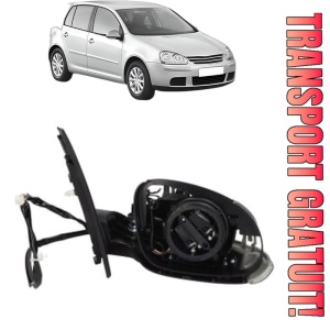 Oglinda Dreapta Volkswagen GOLF V (1K1) din 2003 - 2009, Auto, Reglaj electric, Completa