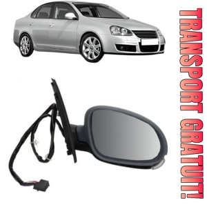 Oglinda Dreapta Volkswagen JETTA III (1K2) din 2004 - 2010, Auto, Reglaj electric, Completa