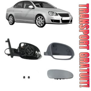Oglinda Dreapta Volkswagen JETTA III (1K2) din 2004 - 2010, Auto, Reglaj electric, Completa