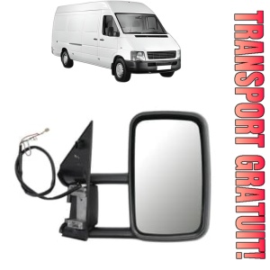 Oglinda Dreapta Volkswagen LT 28-46 II Van (2DA, 2DD, 2DH) din 1996 - 2006, Auto, Reglaj electric, Completa