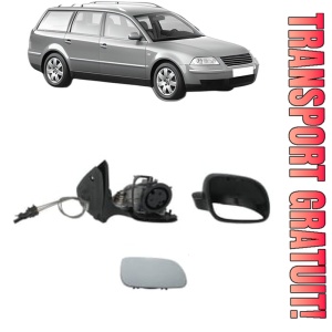 Oglinda Dreapta Volkswagen PASSAT B5.5 Variant (3B6) din 2000 - 2005, Auto, Reglaj mecanic, Completa