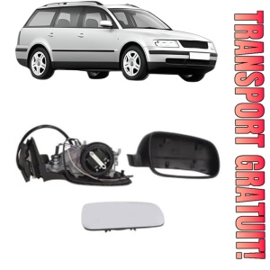 Oglinda Dreapta Volkswagen PASSAT B5 Variant (3B5) din 1997 - 2000, Auto, Reglaj electric, Completa